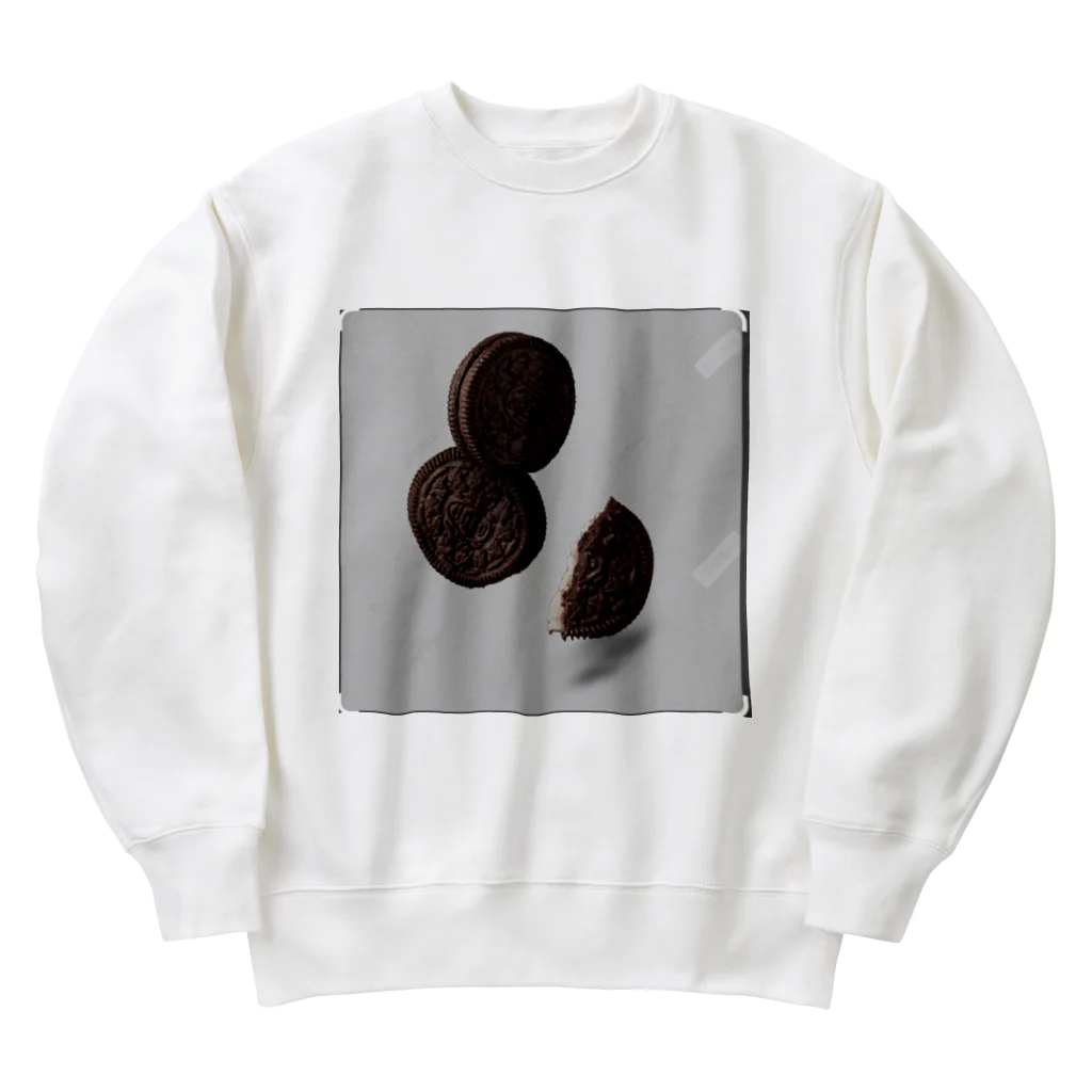 R＆YのAmericanスナック Heavyweight Crew Neck Sweatshirt