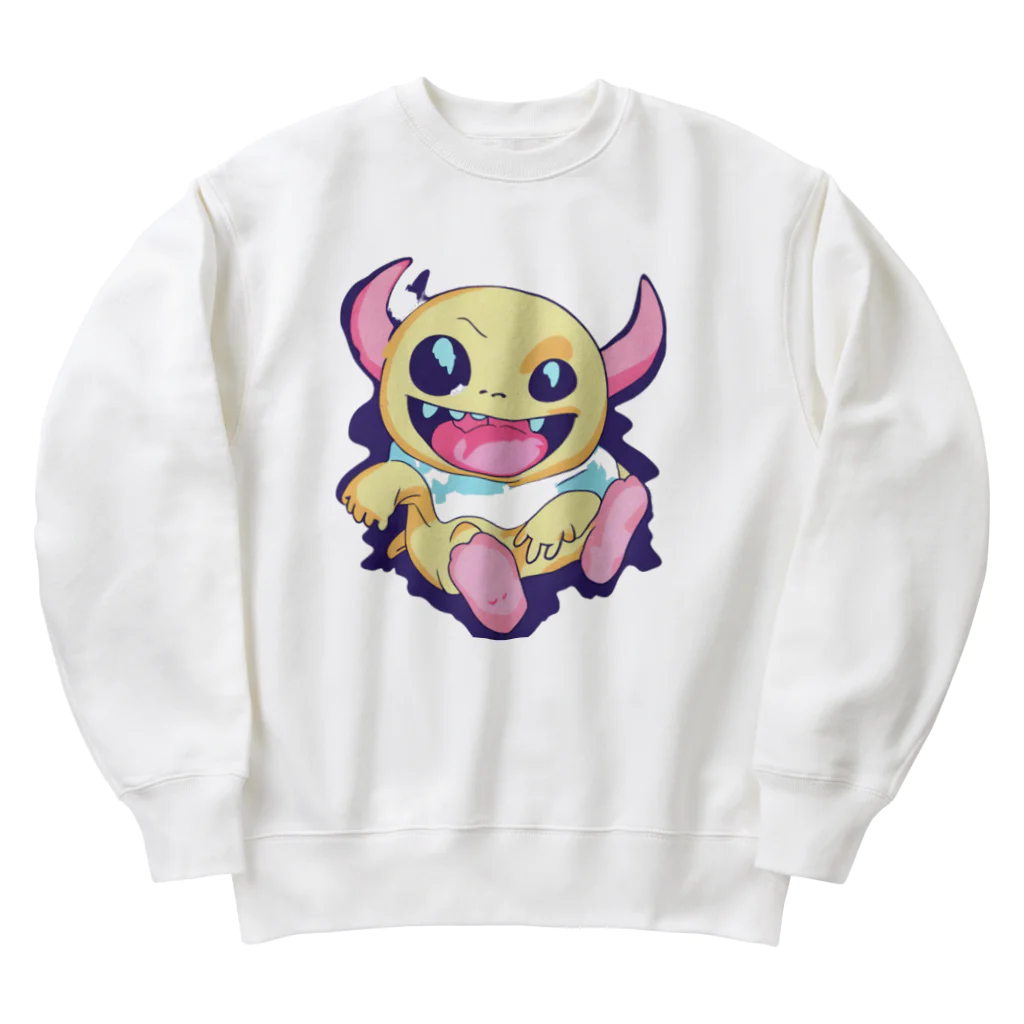 mitamu-のアクベビー2コラボ Heavyweight Crew Neck Sweatshirt