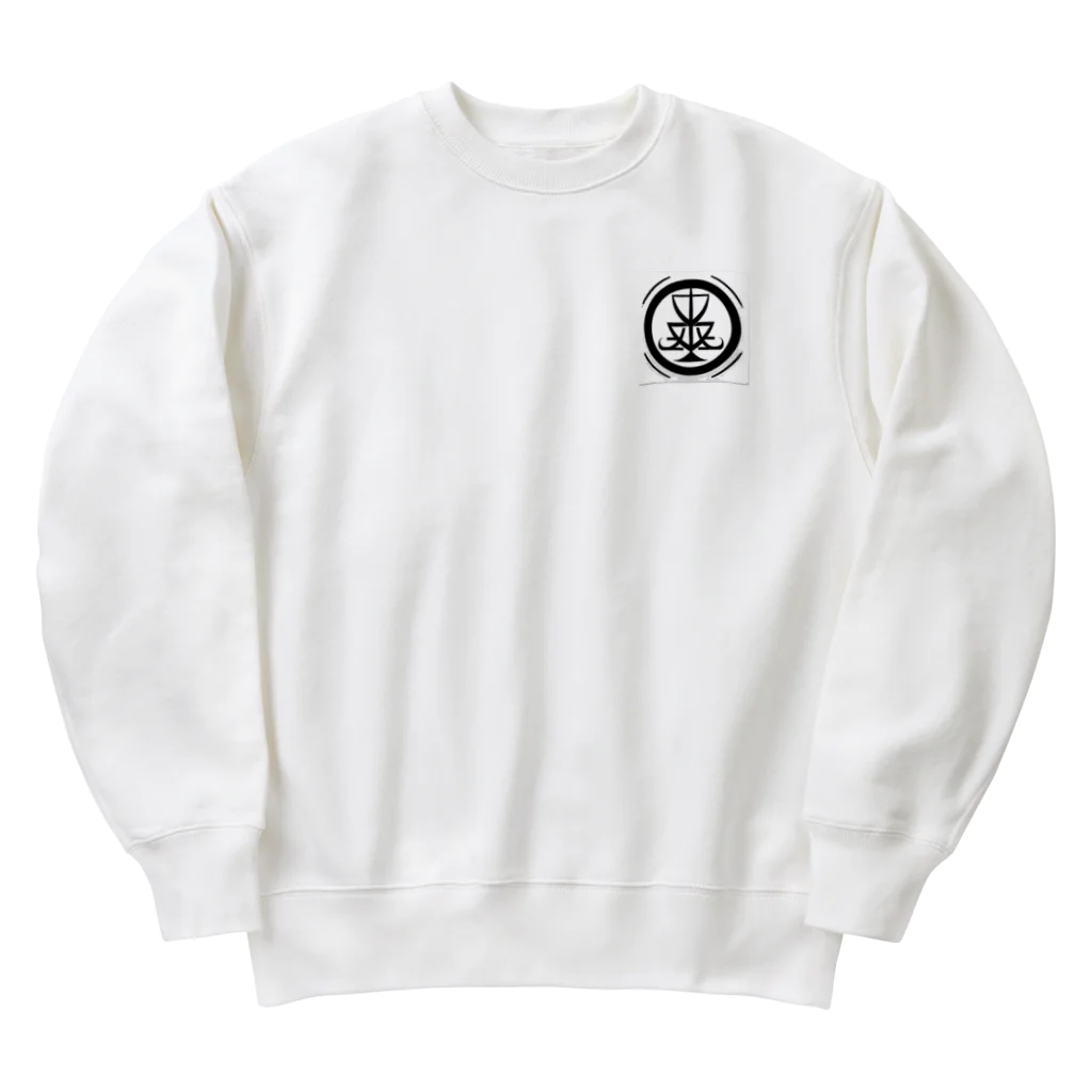 ロゴロゴ屋のライブラ Heavyweight Crew Neck Sweatshirt