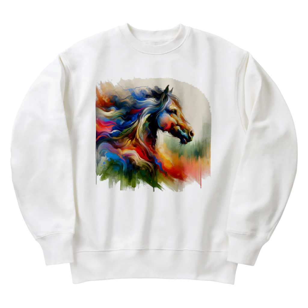 A3StudioのA3S 美しい動物 Heavyweight Crew Neck Sweatshirt