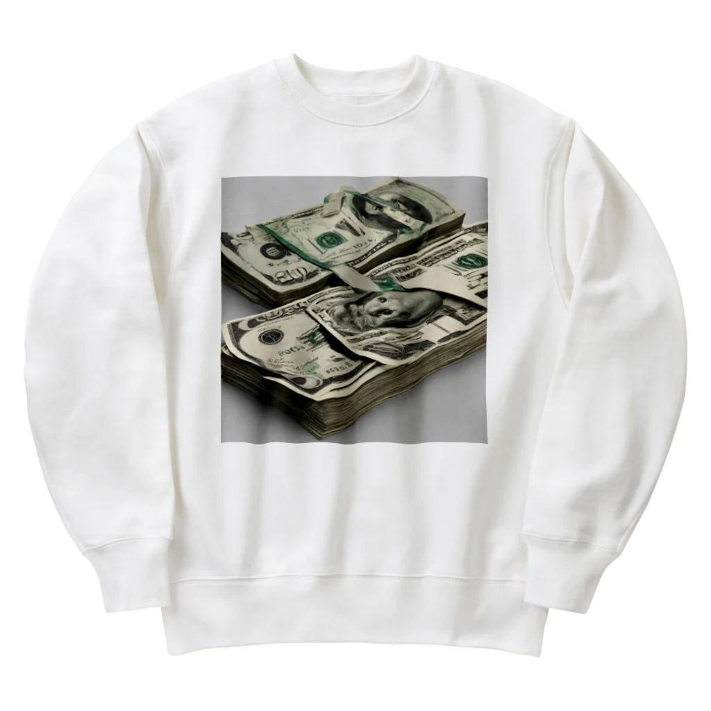 yoyoyoのマネー Heavyweight Crew Neck Sweatshirt