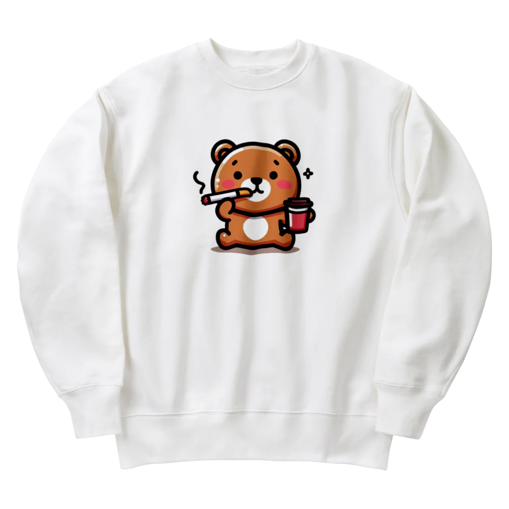 クランドのチルくま Heavyweight Crew Neck Sweatshirt