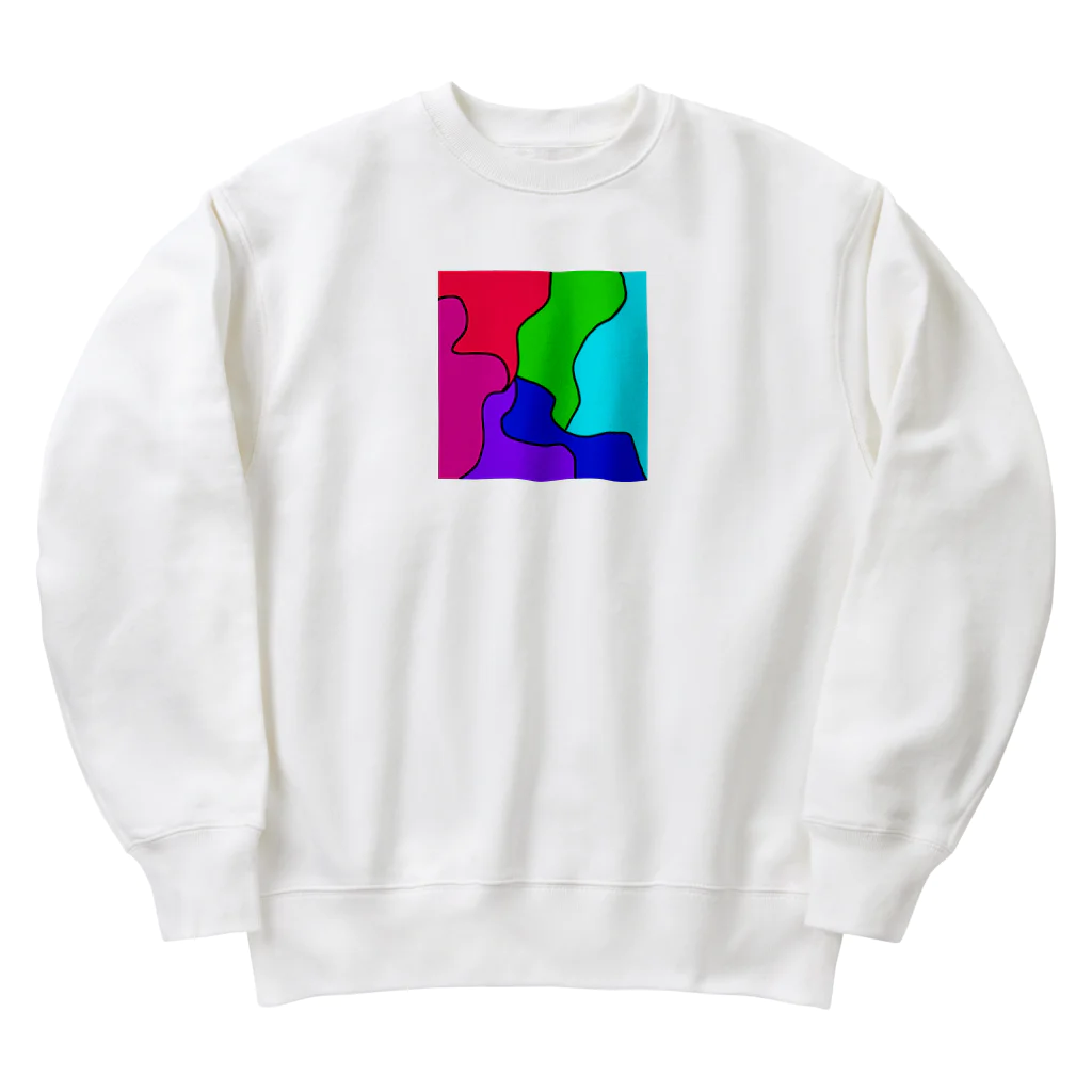 masuterのカラフル Heavyweight Crew Neck Sweatshirt