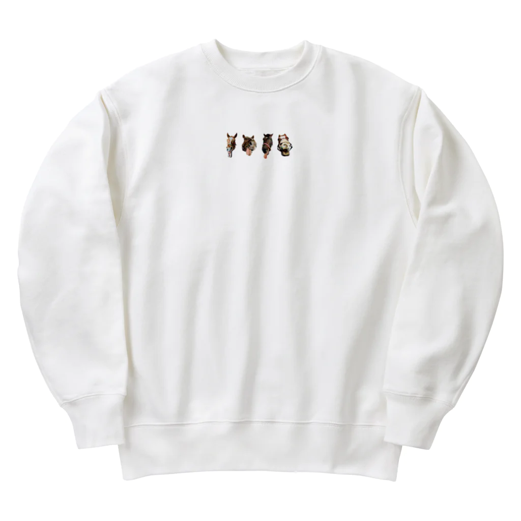 Loveuma. official shopのONCE AND FUTURE AERU〜これからもずっとみんなの愛馬。〜by AERU Heavyweight Crew Neck Sweatshirt