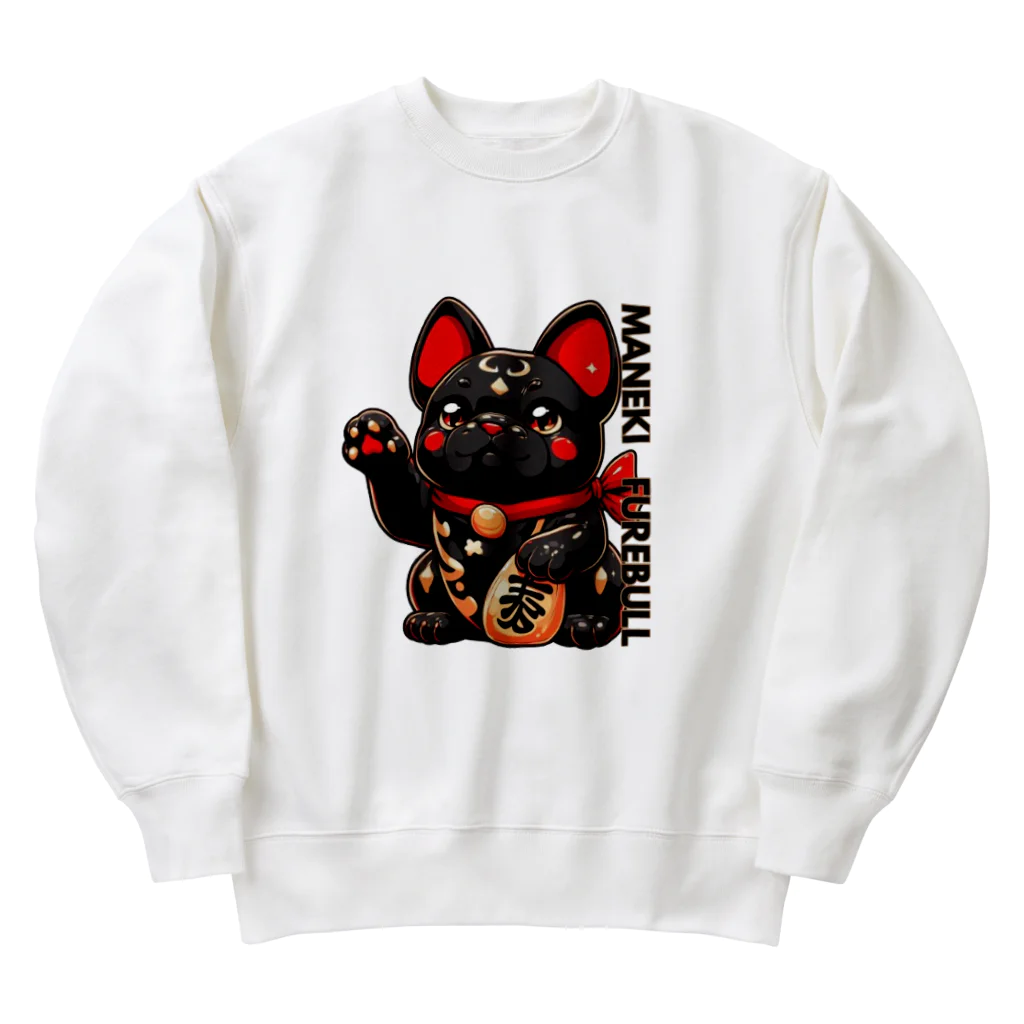 furebuhi　clubの幸せ招きフレブル Heavyweight Crew Neck Sweatshirt