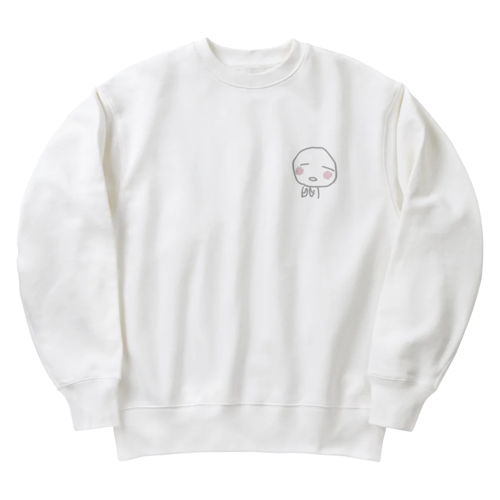 オコメの【ヲシテ文字】Tシャツ～アワ歌with オコメちゃん Heavyweight Crew Neck Sweatshirt