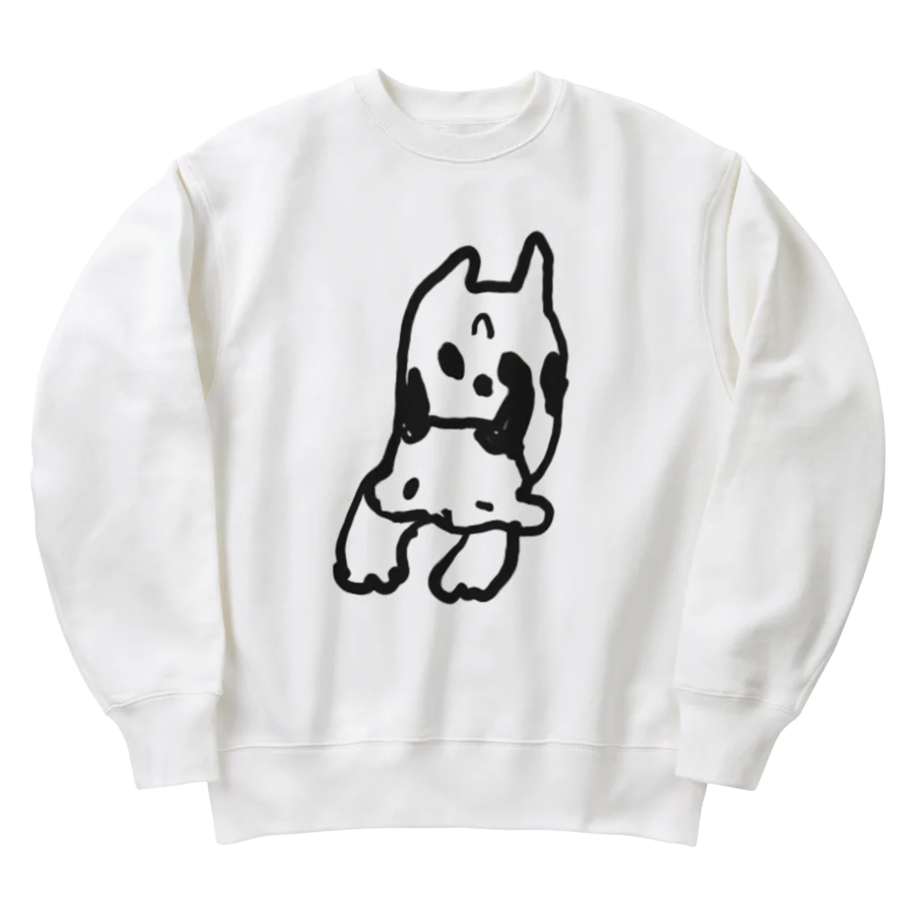 小林のうし　だれる Heavyweight Crew Neck Sweatshirt