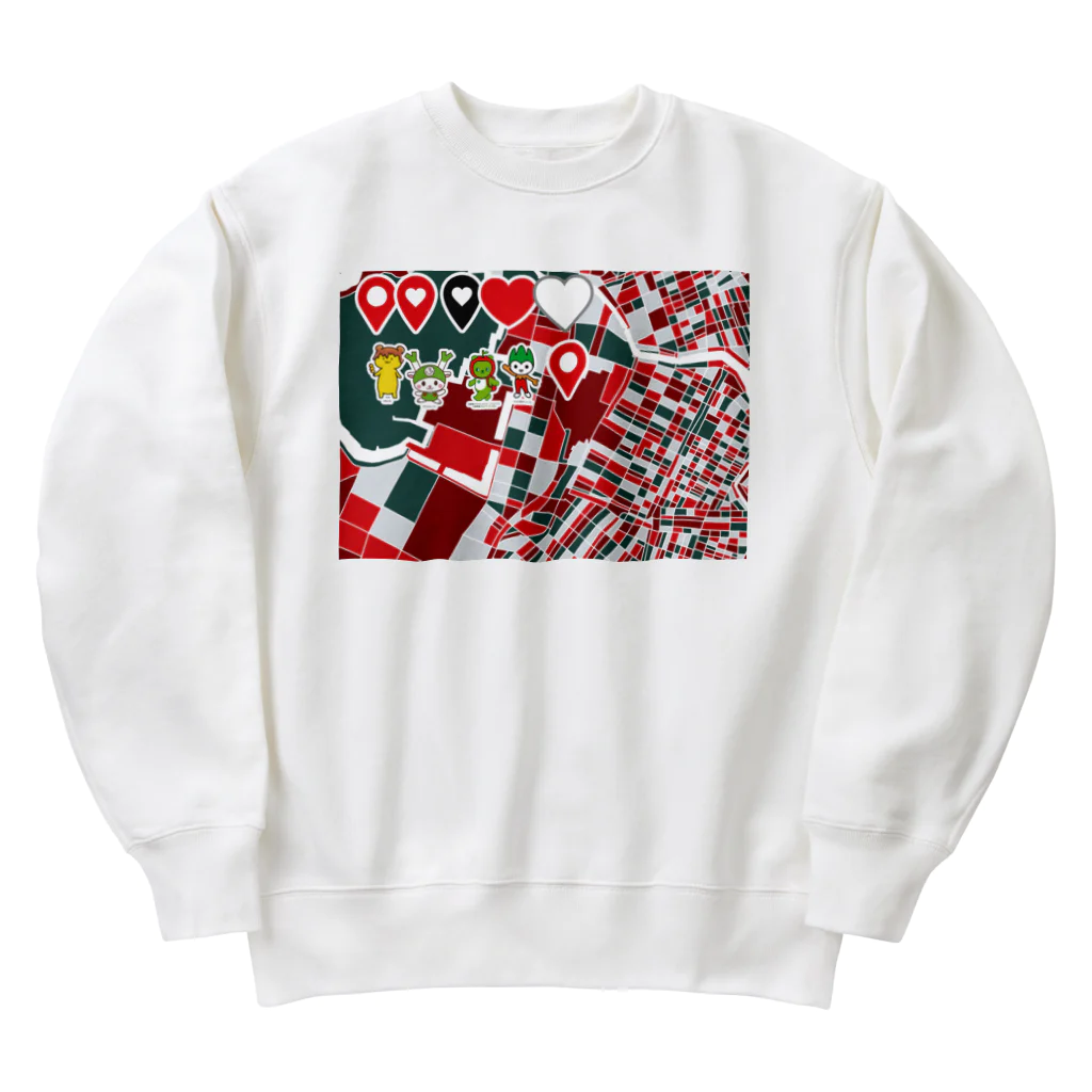 omoidechizu_test1のHeavyweight Crew Neck Sweatshirt