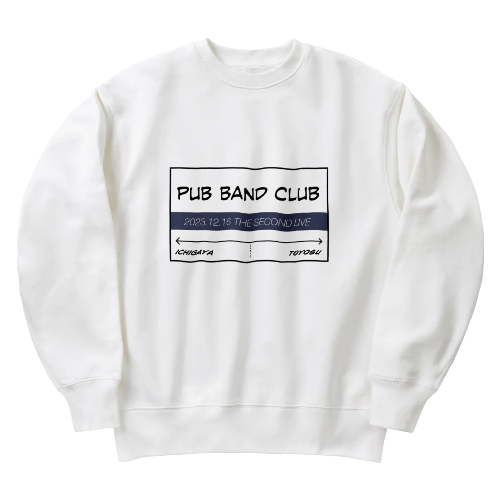 PUB Band Club(公式)の読者カラーグッズ2 Heavyweight Crew Neck Sweatshirt