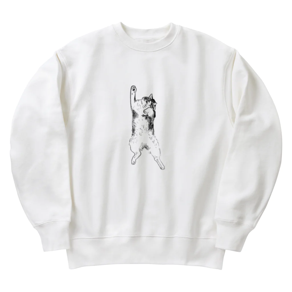 ayapplepieの実家のネコ② Heavyweight Crew Neck Sweatshirt