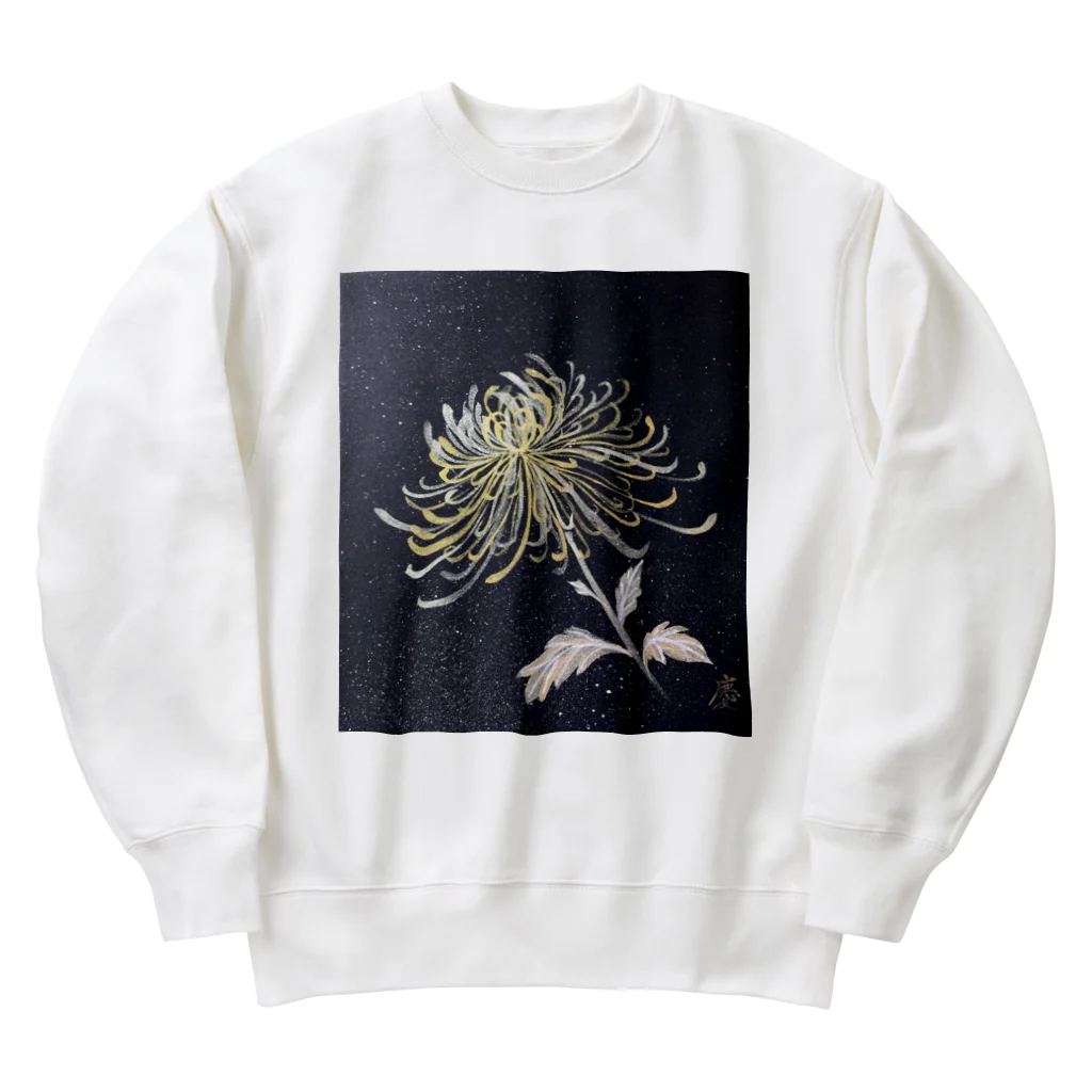 KEIKO's art factoryの菊　2023 Heavyweight Crew Neck Sweatshirt