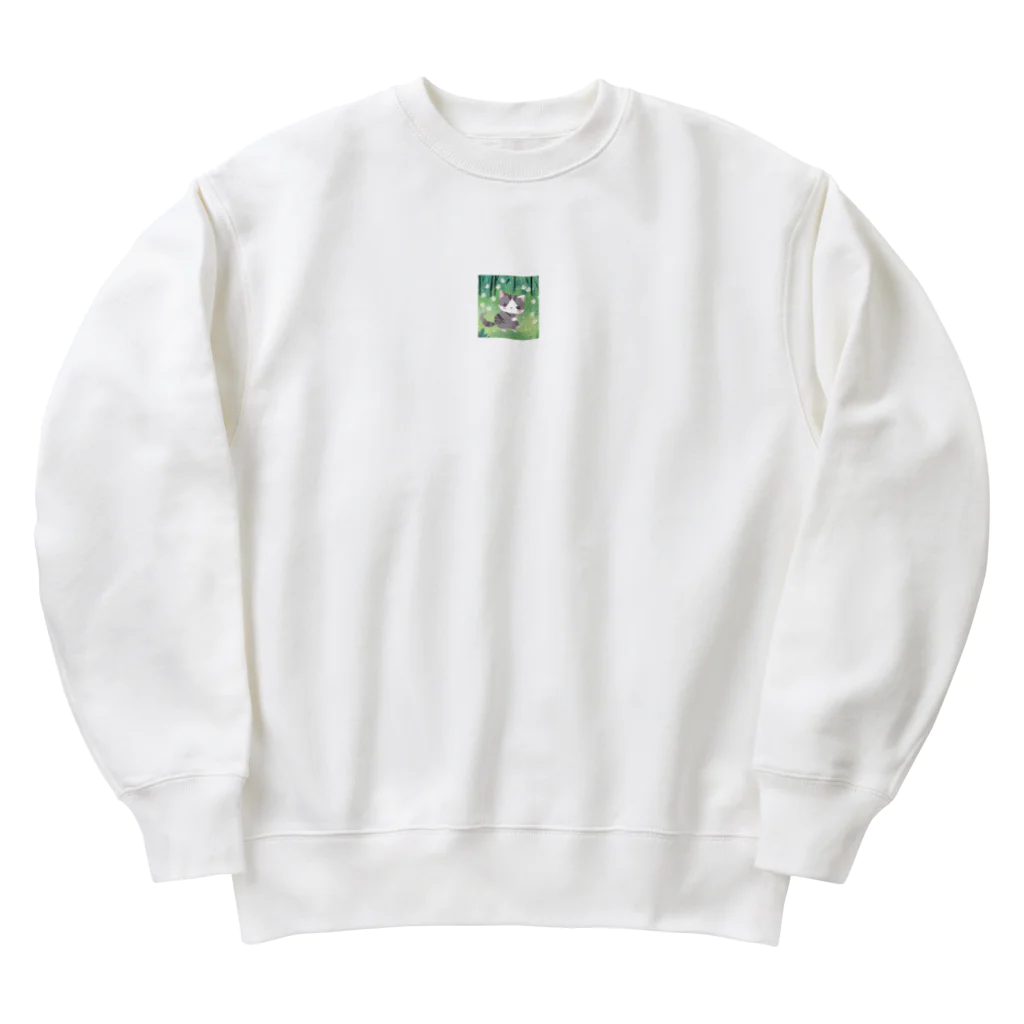 shigetomeの魅惑的なうちの猫 Heavyweight Crew Neck Sweatshirt