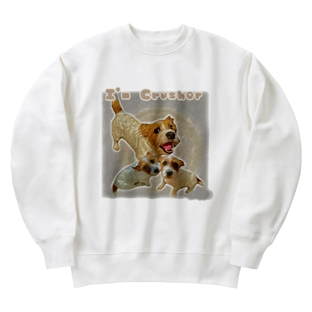 ぷるぷるのらっしゅ Heavyweight Crew Neck Sweatshirt