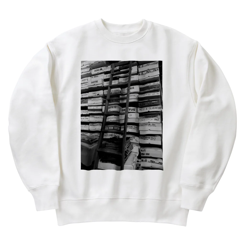 mizutama_mizutama_mizutamaのPARIS 04 Heavyweight Crew Neck Sweatshirt