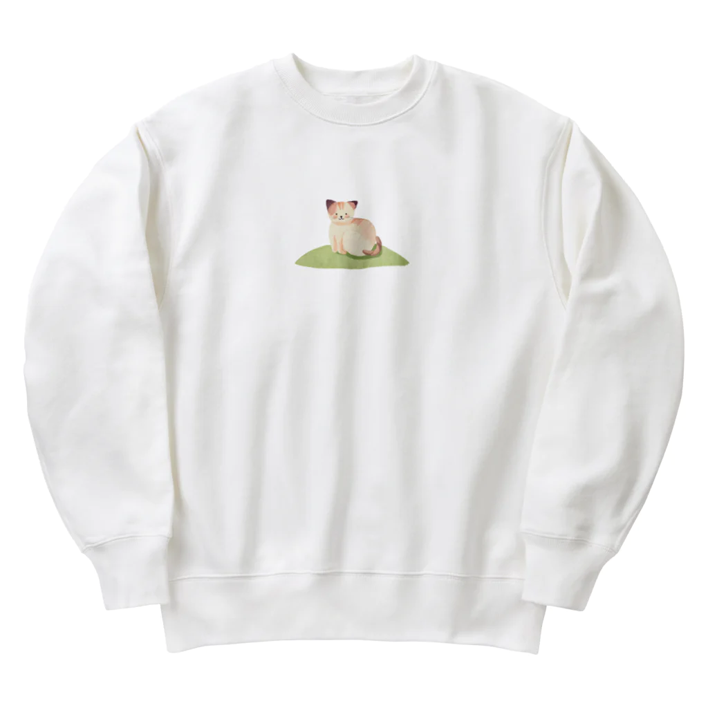 kuppychanの子猫 Heavyweight Crew Neck Sweatshirt