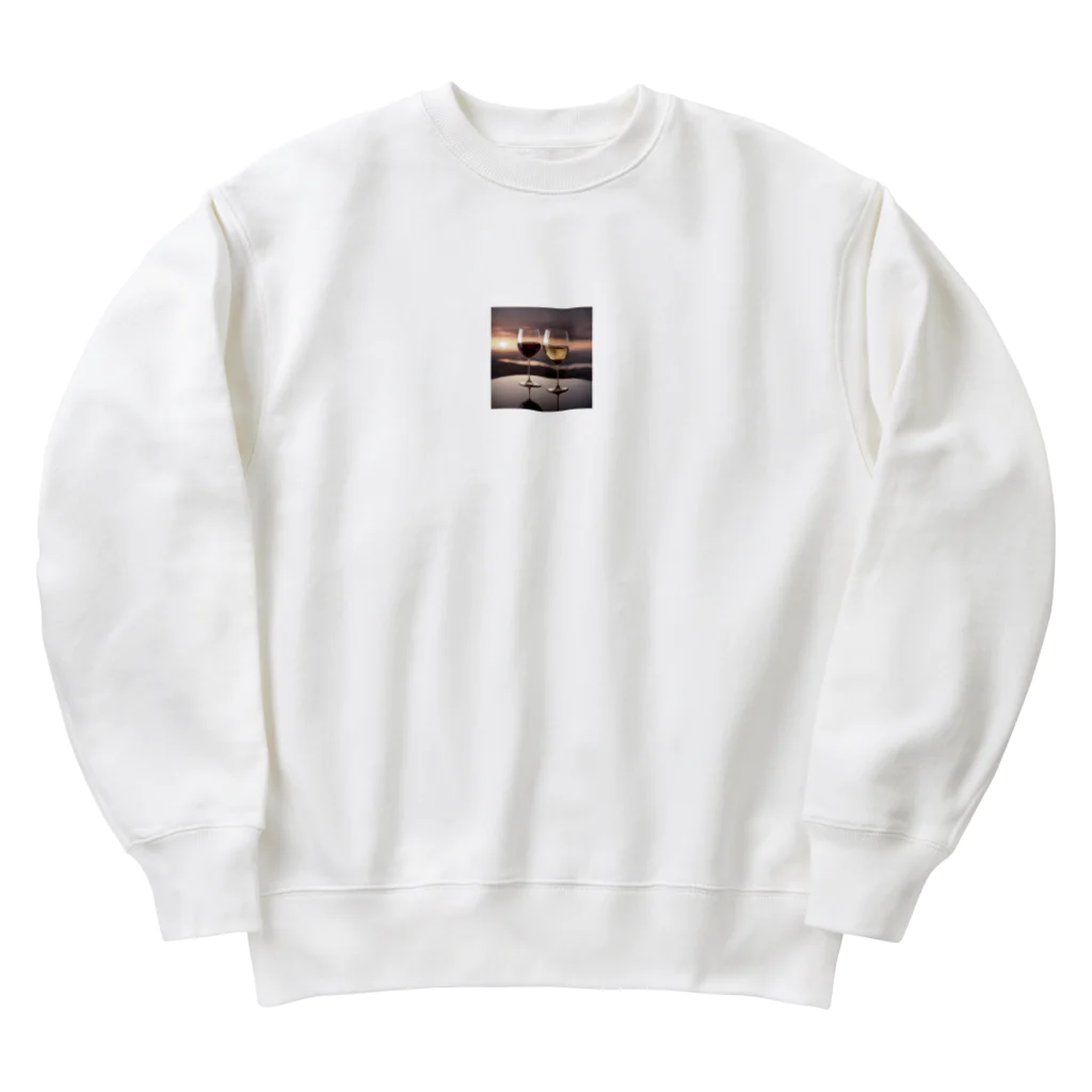 aiの忘年会プレミアムワイン Heavyweight Crew Neck Sweatshirt