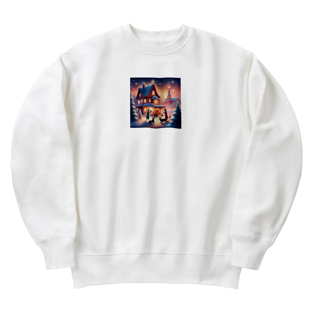 crayon2chanのクリスマスグッズ Heavyweight Crew Neck Sweatshirt