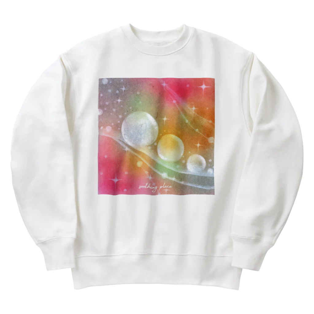 Soothingplaceのみんな仲良く Heavyweight Crew Neck Sweatshirt