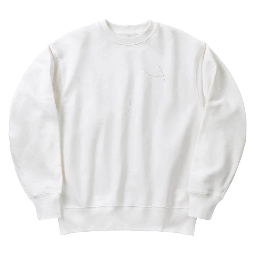 おむらないの髪の毛抜けてるよ Heavyweight Crew Neck Sweatshirt