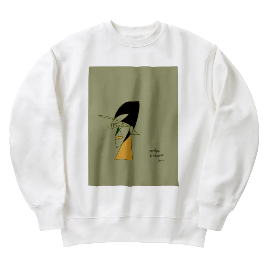 sorbericaの一筆書き兵隊 Heavyweight Crew Neck Sweatshirt