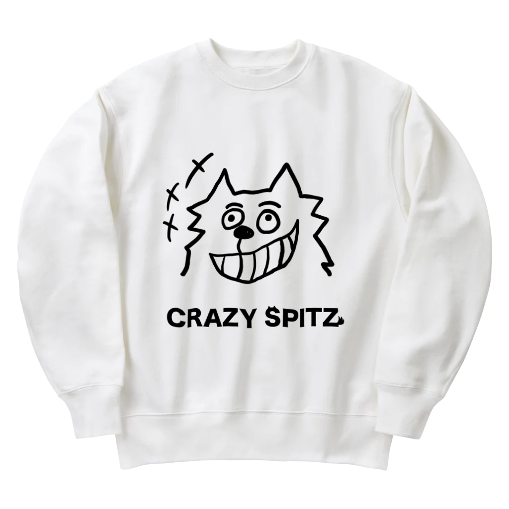 ehime@けだま&もち＆すみのCRAZY SPITZ「HA HA HA」 Heavyweight Crew Neck Sweatshirt