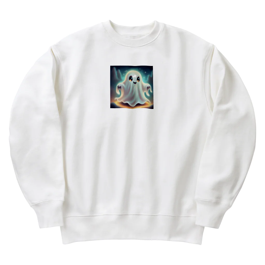 yusuke.shop1のかわいいおばけ Heavyweight Crew Neck Sweatshirt