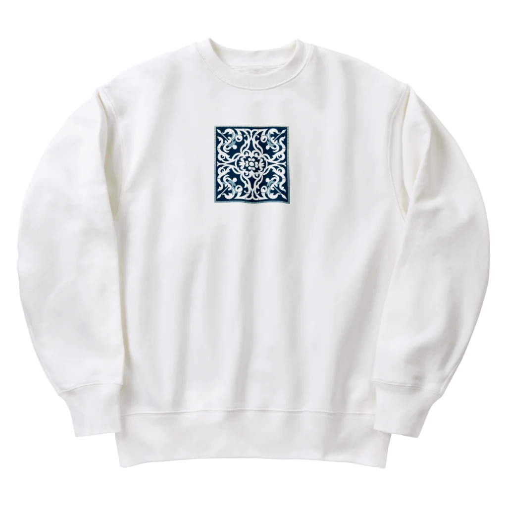 ショップリトの西海岸風オルテガ柄グッズ Heavyweight Crew Neck Sweatshirt