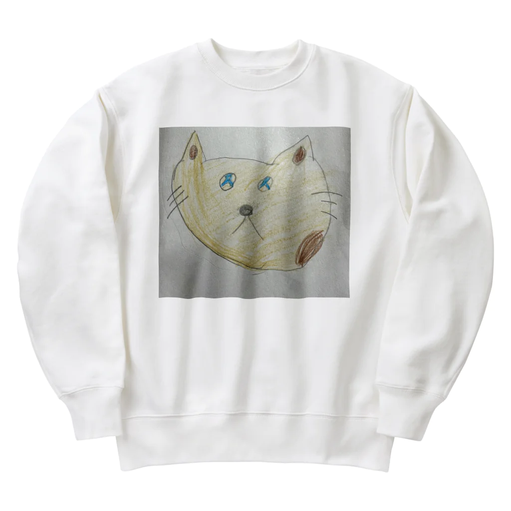 FatPunkLariatのたからネコ Heavyweight Crew Neck Sweatshirt