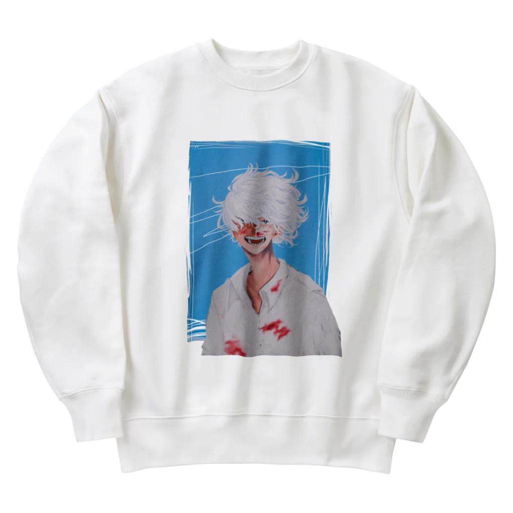 あざらちの共犯くん Heavyweight Crew Neck Sweatshirt