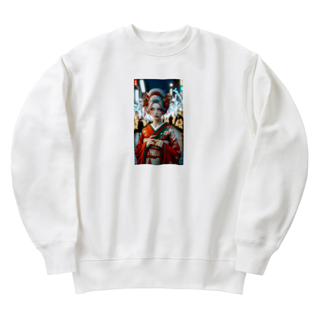 Modern Masteryの和洋折衷クリスマス Heavyweight Crew Neck Sweatshirt