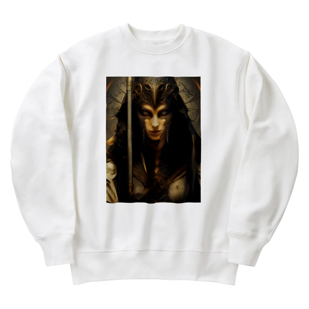 妖怪 白狐堂にようこその魔道士 Heavyweight Crew Neck Sweatshirt