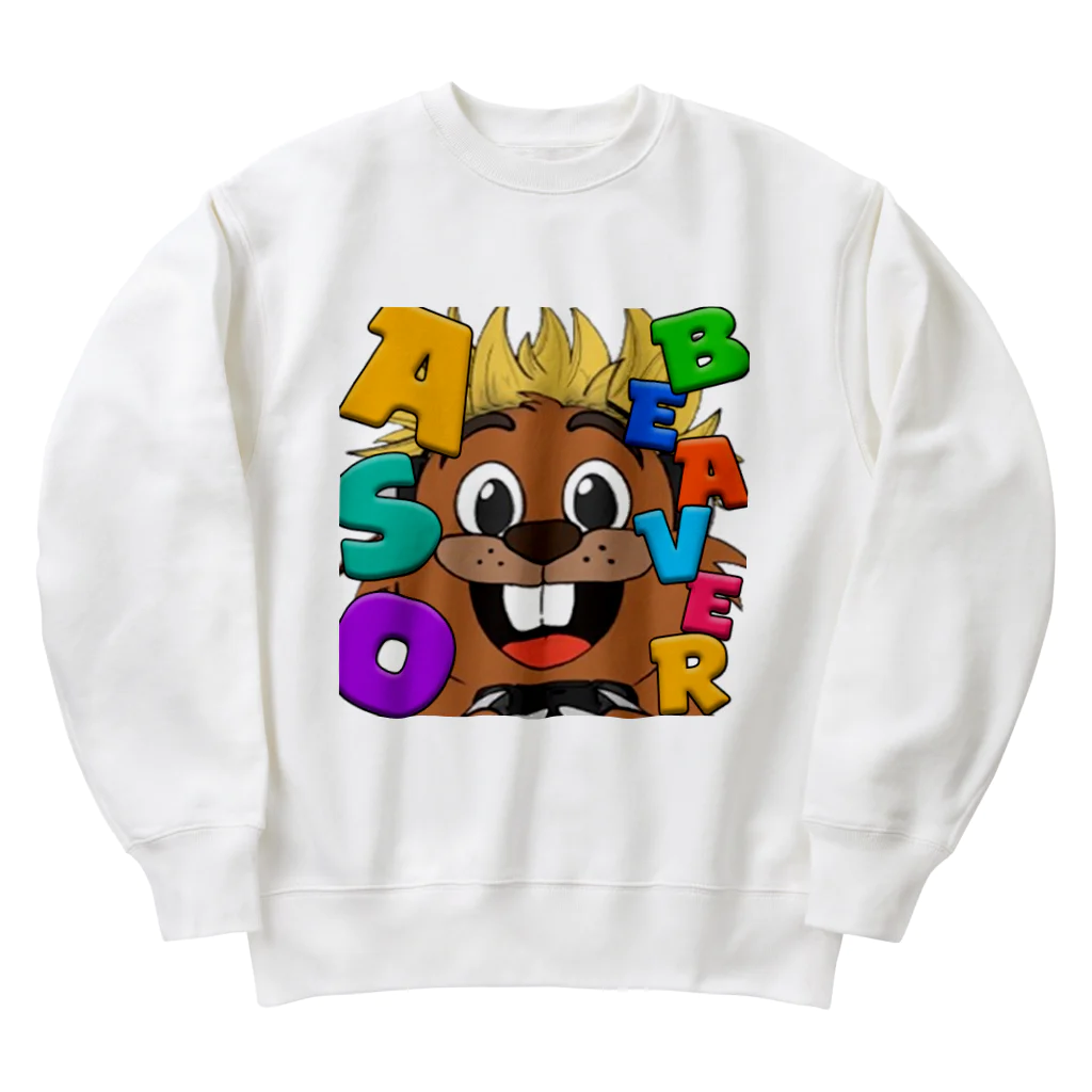 あそびーばー / ASOBEAVERのびばグッズ2023 Heavyweight Crew Neck Sweatshirt