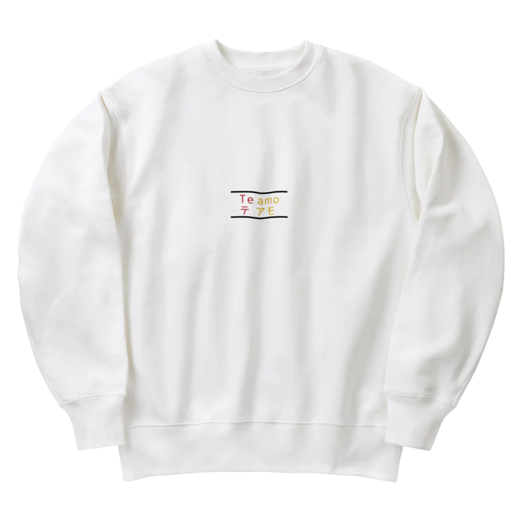 Man ANd I_OfficialのTe amo / テ アモ Heavyweight Crew Neck Sweatshirt