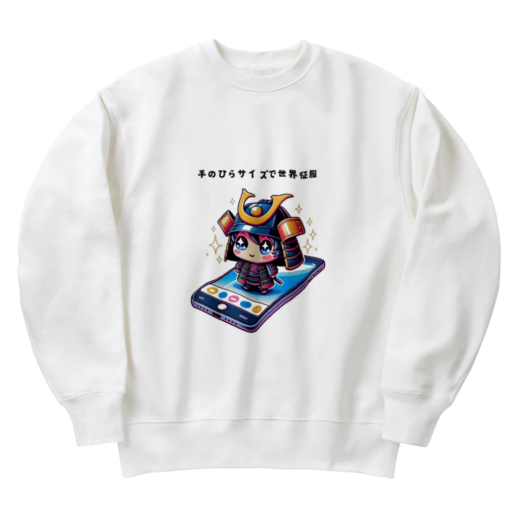 ビーナスキュートちゃんのミニサムライ、メガテック Heavyweight Crew Neck Sweatshirt