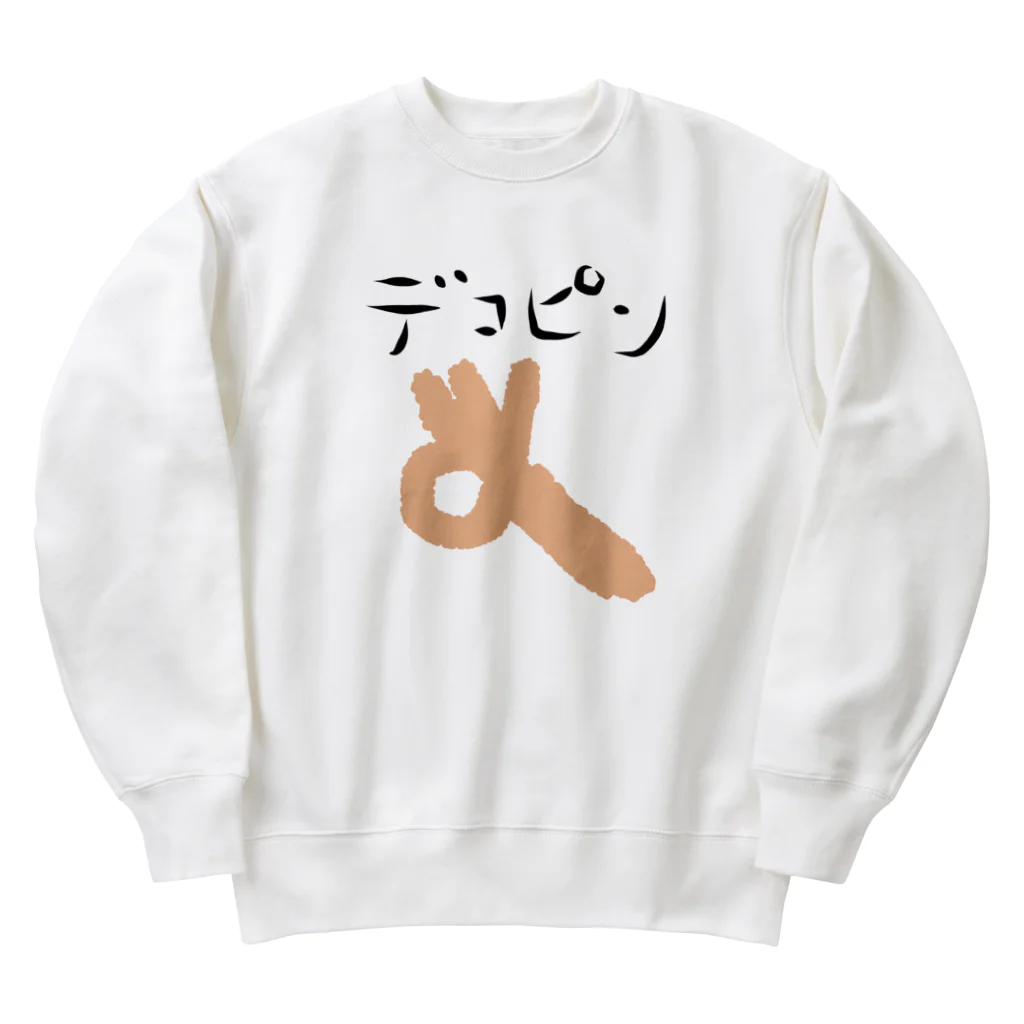 アケジの可愛いもの沢山のショップのデコピン Heavyweight Crew Neck Sweatshirt