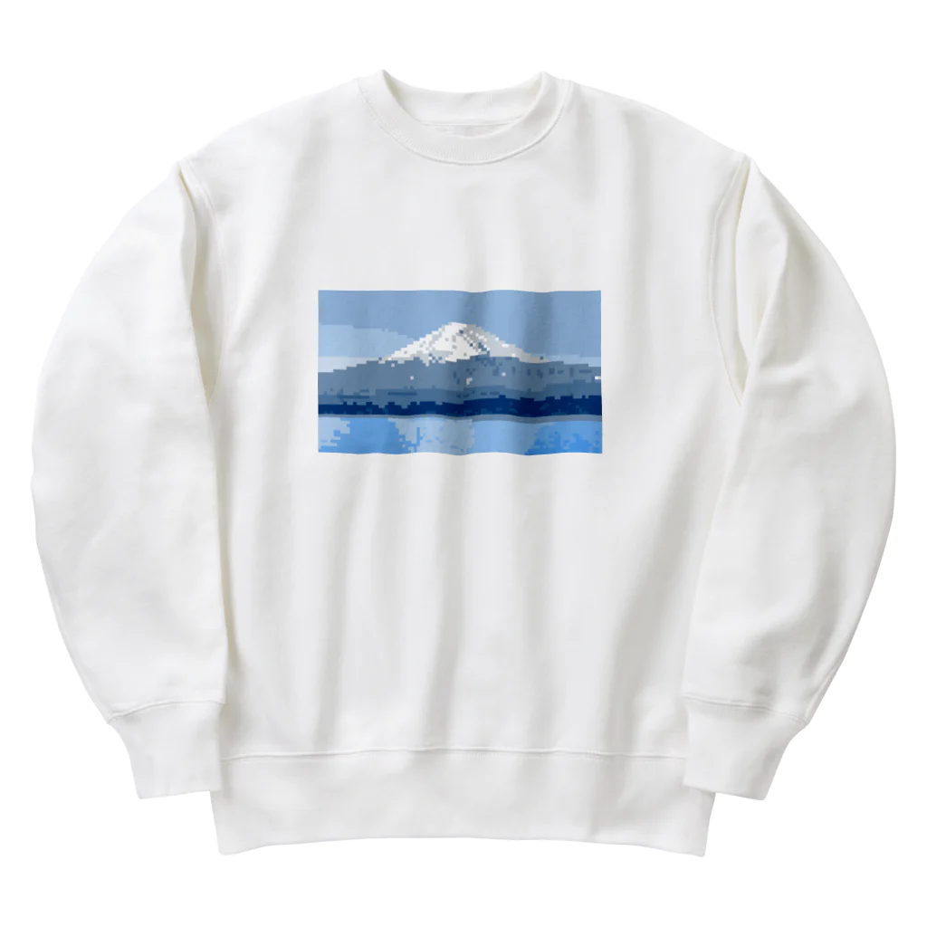 FredOBのピクセル富士 Heavyweight Crew Neck Sweatshirt