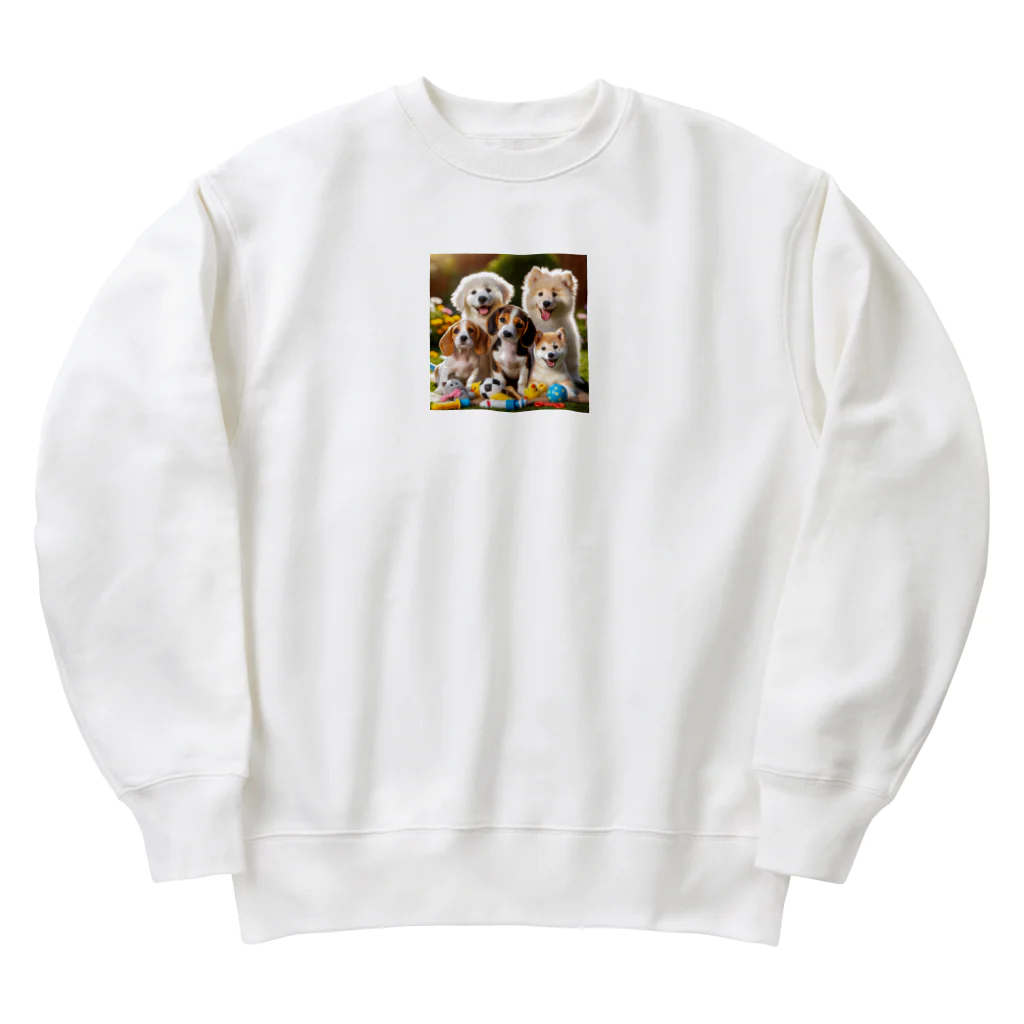 potemking777のいぬれんじゃー Heavyweight Crew Neck Sweatshirt