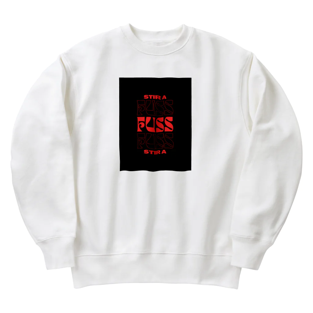 レモングラスのSTIR A FUSS 騒動 Heavyweight Crew Neck Sweatshirt