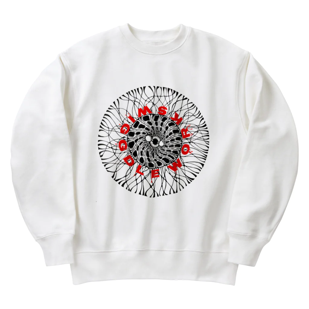 wiggdle works shopの天地創造 Heavyweight Crew Neck Sweatshirt