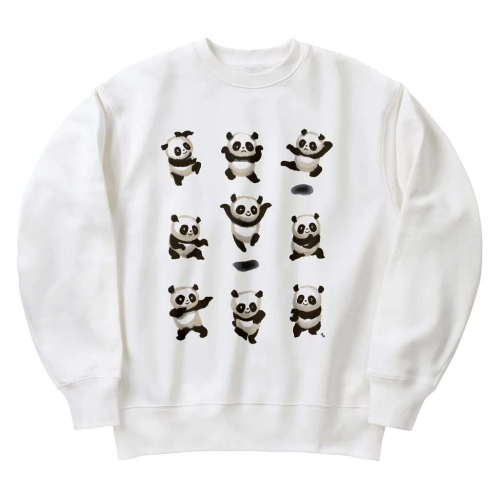 segasworksの功夫のパンダちゃん Heavyweight Crew Neck Sweatshirt