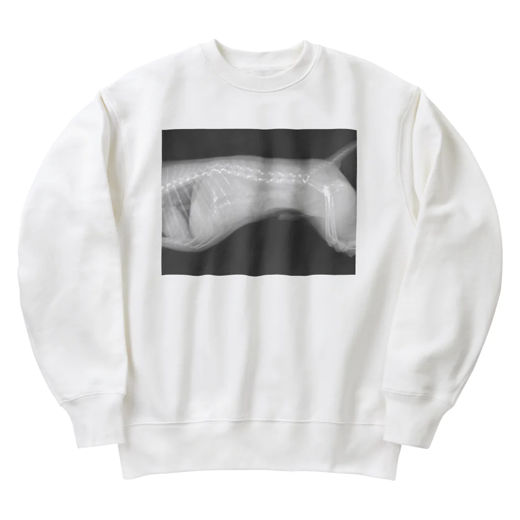 nireのいぬのレントゲン Heavyweight Crew Neck Sweatshirt