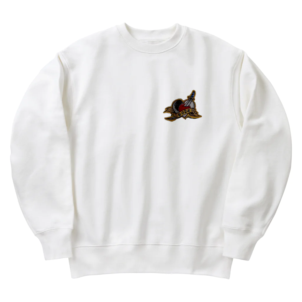 🅱️BOSS_🦉🦉🦉のBOSS ハートナイフ Heavyweight Crew Neck Sweatshirt