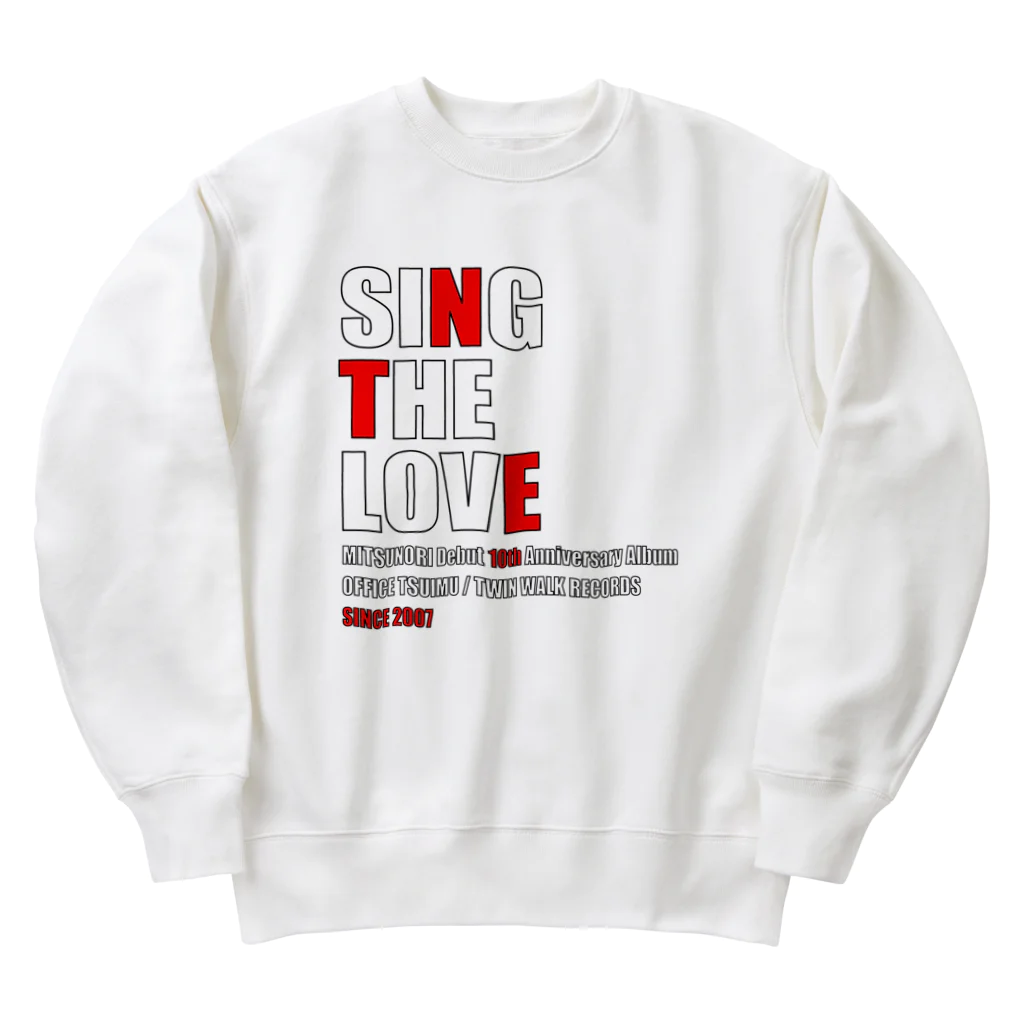 MITSUNORI OFFICIAL SHOPのMITSUNORI デビュー10周年記念デザイン Heavyweight Crew Neck Sweatshirt