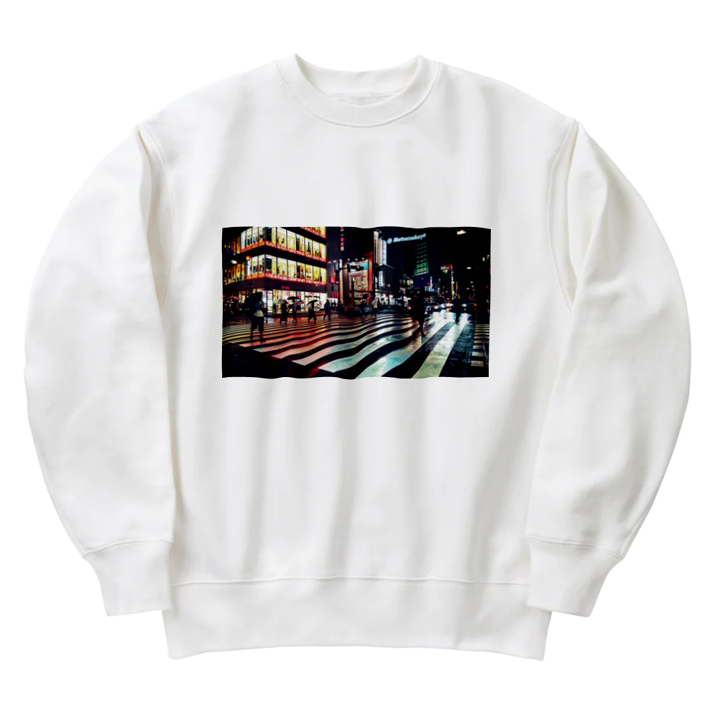 JINJIN_DRAMATIC_COMPANYの御徒町スクランブル交差点 Heavyweight Crew Neck Sweatshirt