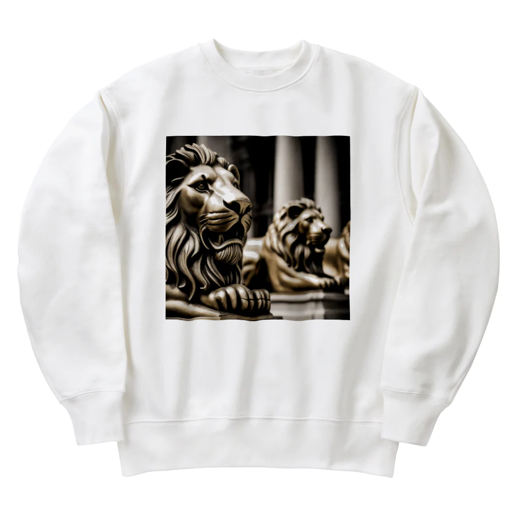 ごった煮　≪シフト制クリエイター集団≫の鎮座する金獅子 Heavyweight Crew Neck Sweatshirt