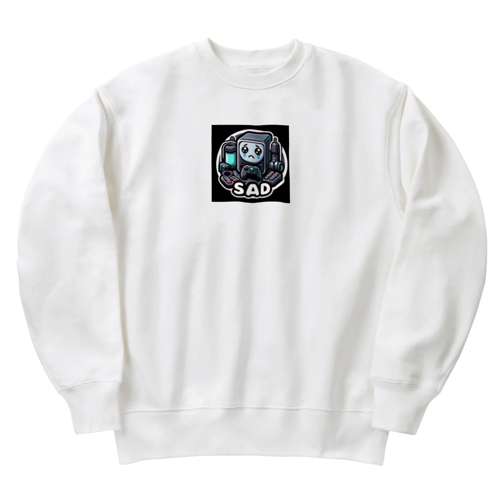 Girigiri-kのゲーミングｐｃＳＡＤ Heavyweight Crew Neck Sweatshirt