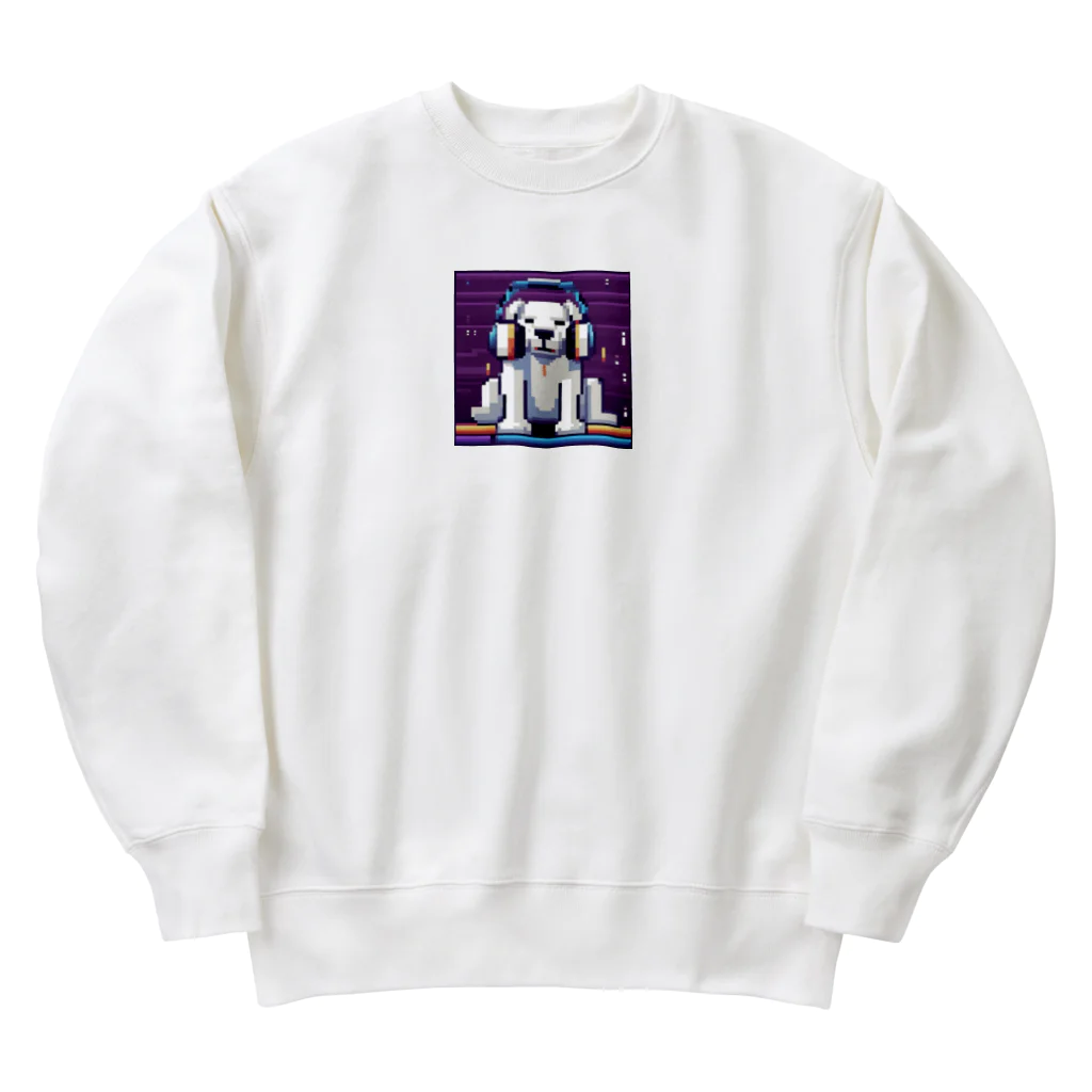 mellowのDJわんこ Heavyweight Crew Neck Sweatshirt