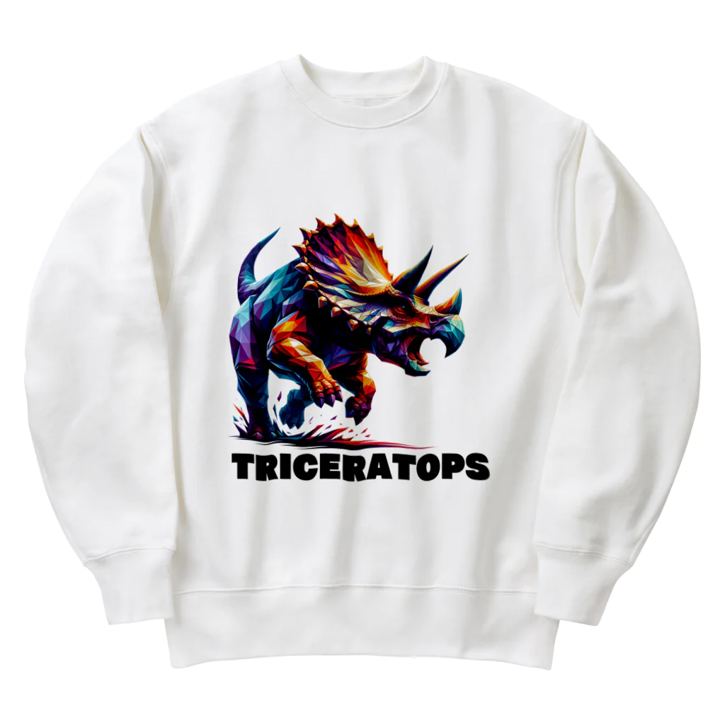 BLUEZZLYのTRICERATOPS ヘビーウェイトスウェット