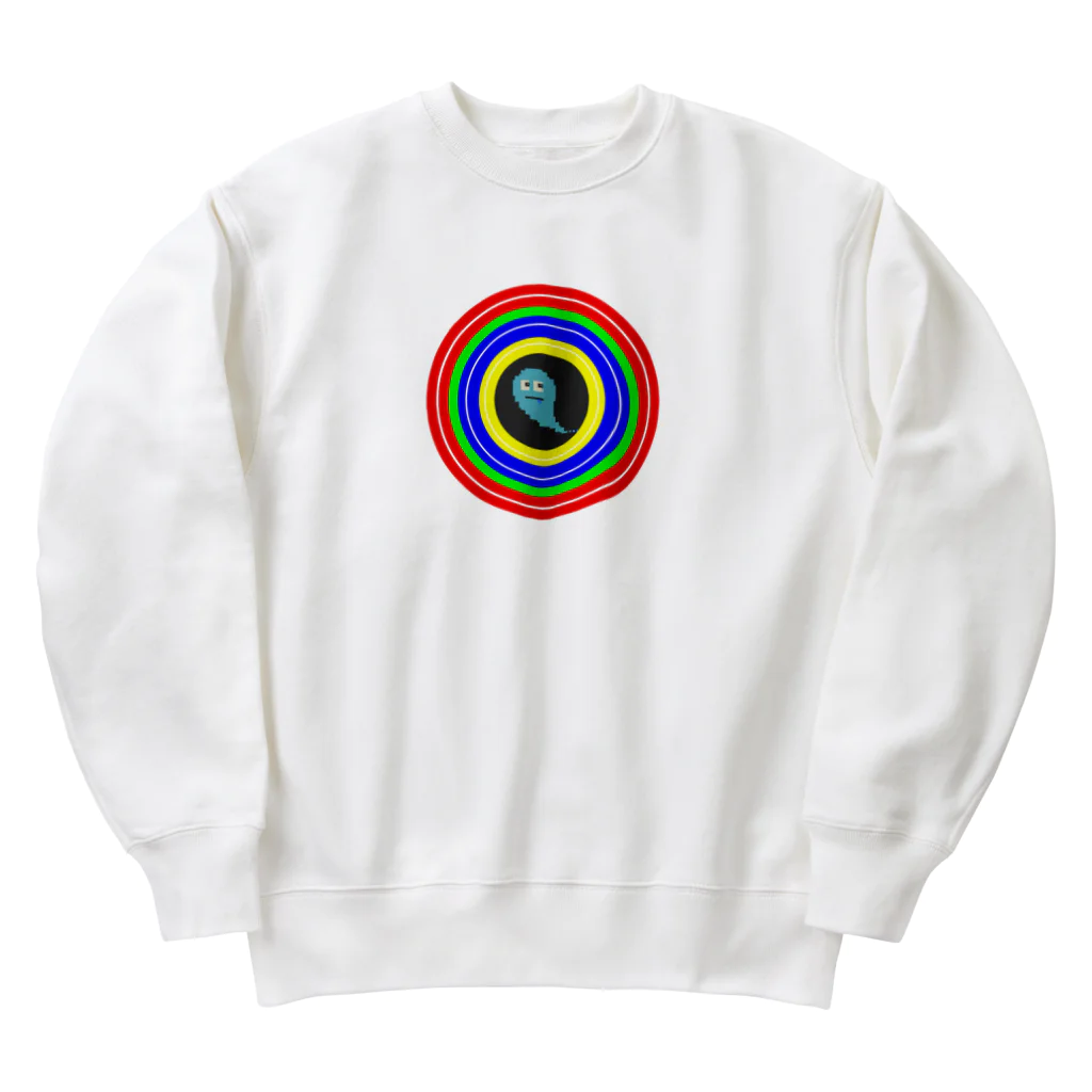 oBAKE_uCHUUの宇宙パワーぉばけ Heavyweight Crew Neck Sweatshirt