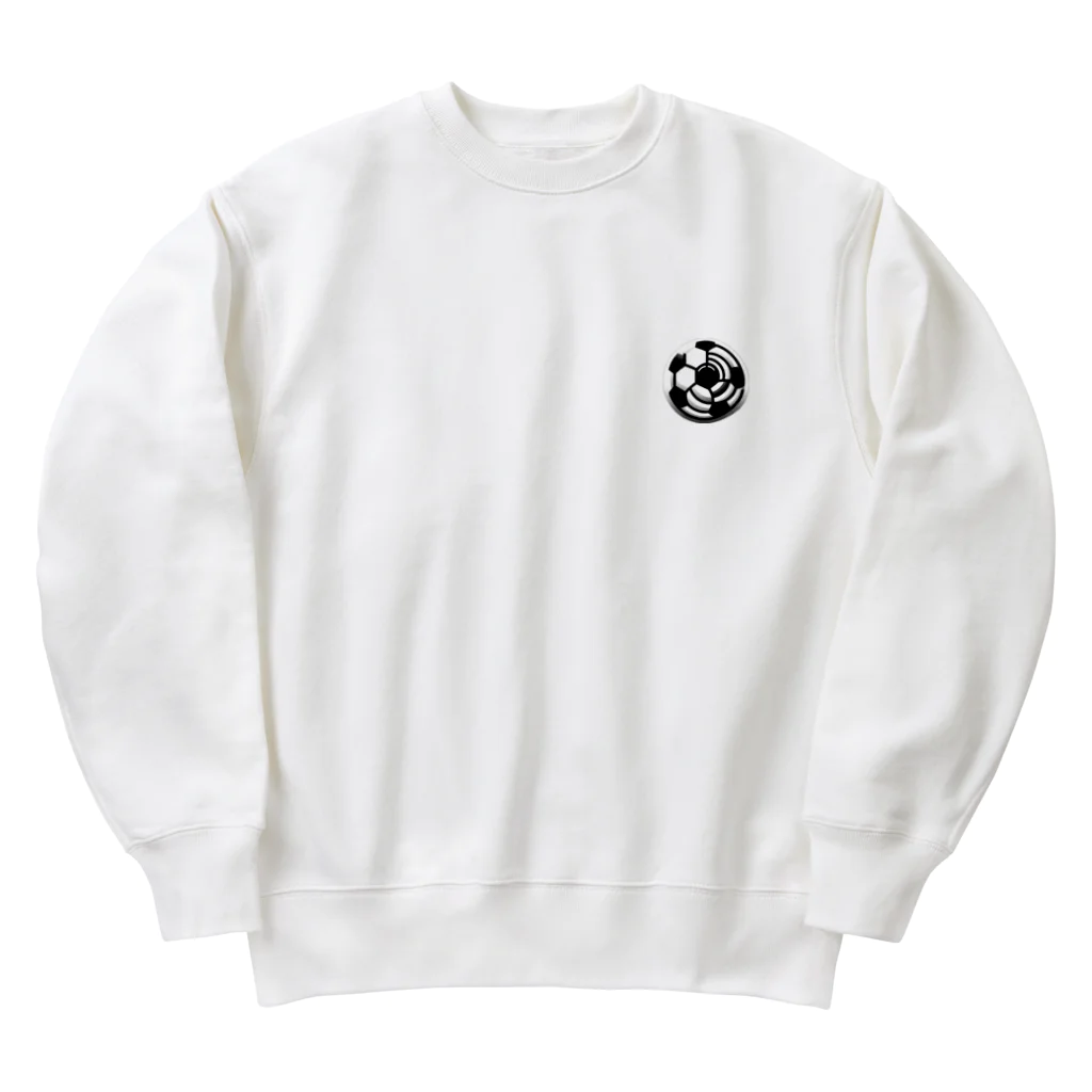 Stella44の幾何学サッカーボール Heavyweight Crew Neck Sweatshirt